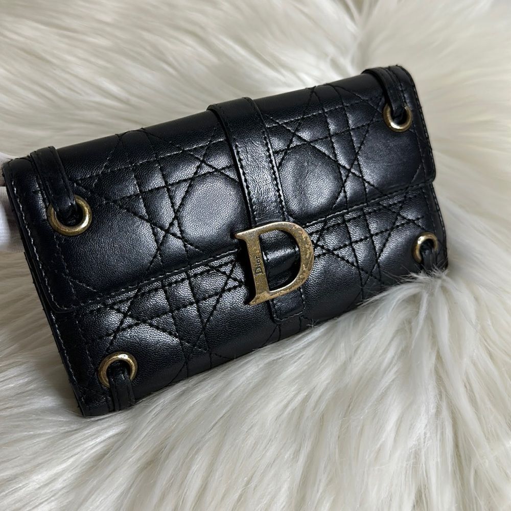 Authentic Christian Dior Long Wallet